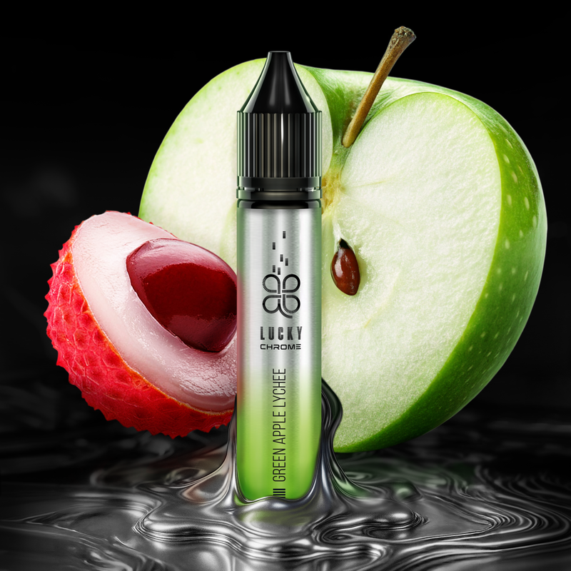 Набір Lucky CHROME 30 мл Green Apple Lychee