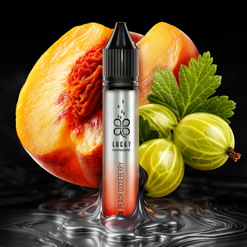 Набір Lucky CHROME 30 мл Peach Gooseberry